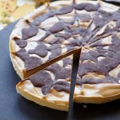 Paleo Pumpkin Chocolate Cheesecake