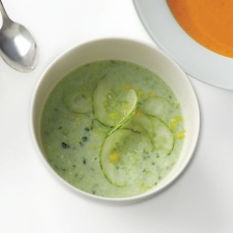 Cucumber, Yogurt, and Horseradish Soup