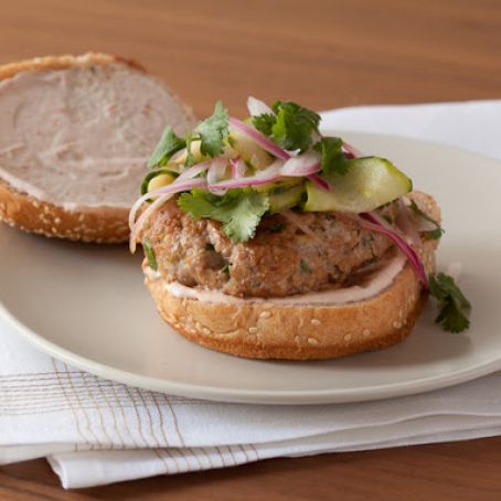 GROUND****Southeast Asian Style Turkey Burgers