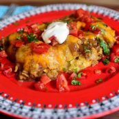 Chicken and Green Chile Enchiladas