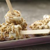 Granola PB Banana Pops