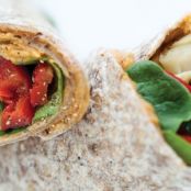 White Bean Artichoke Wraps