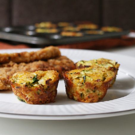 Zucchini Tots - Muffin Tin