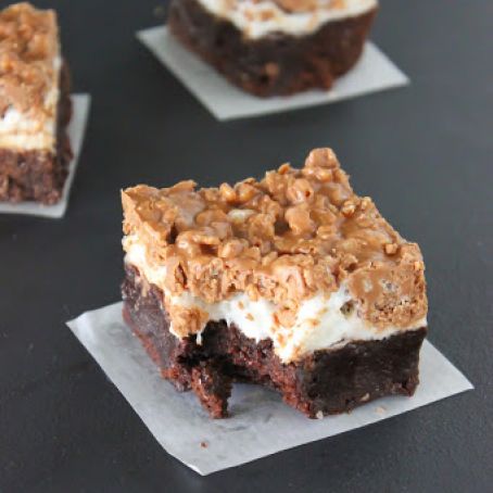 Marshmallow Crunch Brownies