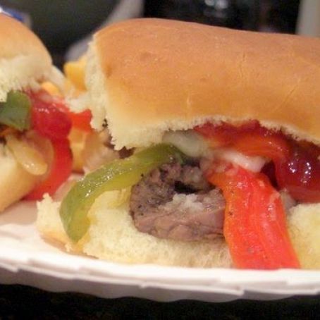 Cheesesteak Sliders