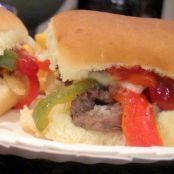 Cheesesteak Sliders
