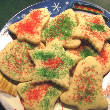Gluten-free, Dairy-free Sugar Cookies