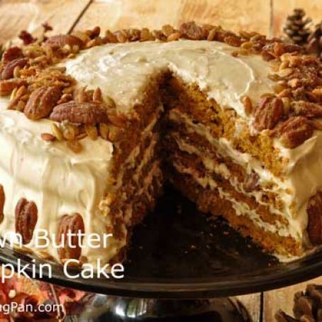 Brown Butter Pumpkin Cake