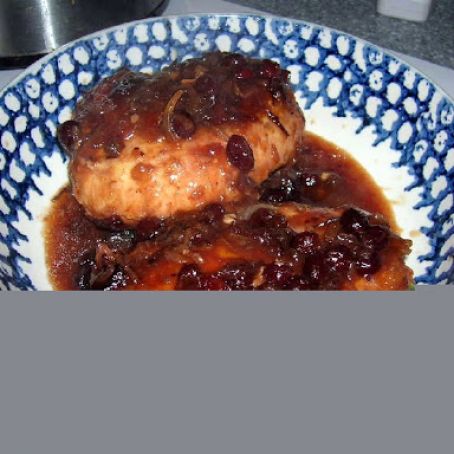 Cranberry Chicken Crockpot