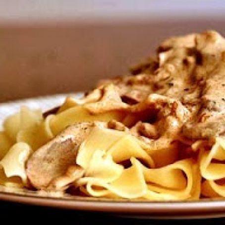 Beef Stroganoff