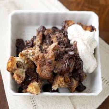 Chocolate Bread Pudding