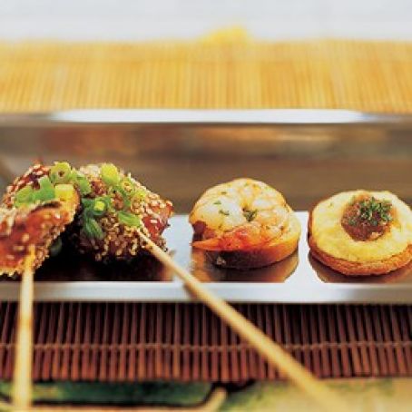 Asian Chutney Cheese Rounds