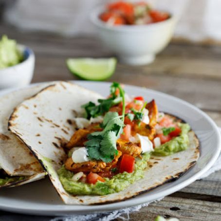 Chicken Tacos With Pico De Gallo