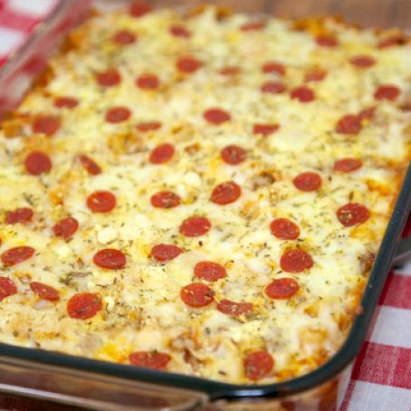 Pizza Pasta Bake