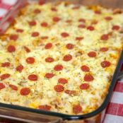 Pizza Pasta Bake