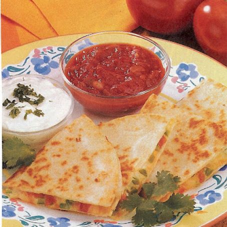 Two-Cheese Quesadillas
