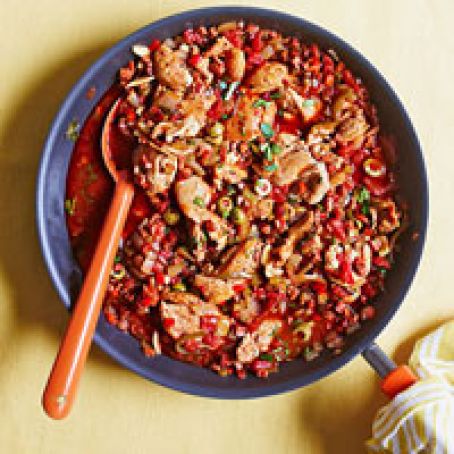 Spanish Stew Chicken Thighs