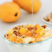 MANGO-PINEAPPLE YOGURT BOWL