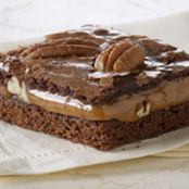 Easy Caramel Pecan Brownies