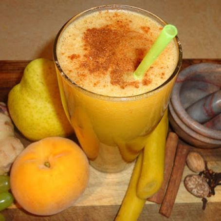 Reboot  Spiced Peach Pear Juice