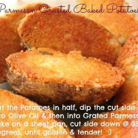 PARMESAN BAKED POTATOES