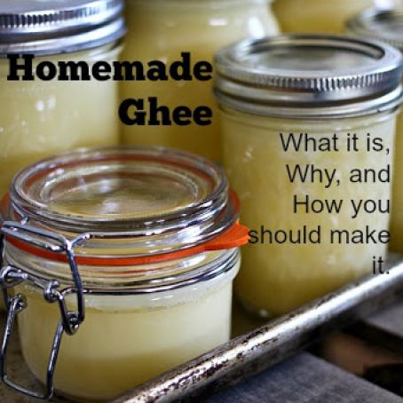 Homemade Ghee: How and Why You Should Make It, and What It Is