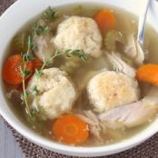 Crock Pot Chicken Matzo Ball Soup