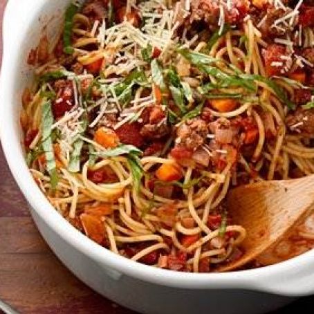 One-Pot Pasta Bolognese
