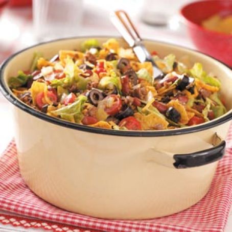 Taco Salad for a Large Crowd Recipe