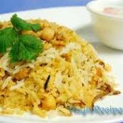 Biryani (veggie rice)