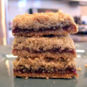 Oatmeal Raspberry Bars