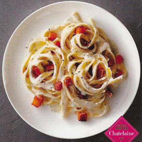 Creamy Butternut Tagliatelle