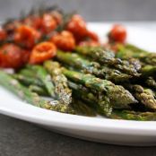 Roasted Asparagus and Tomatoes