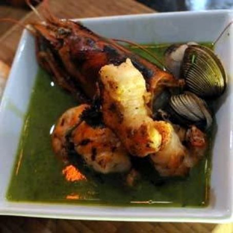 SOPA VERDE DE MARISCOS