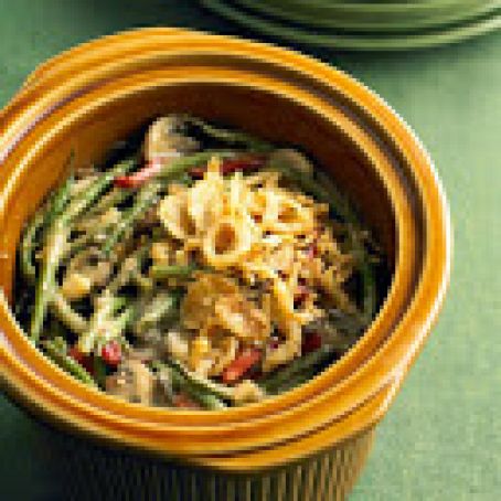 Smoky Green Bean Casserole