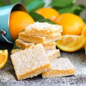 35-Minute Orange-Amaretto Citrus Bars