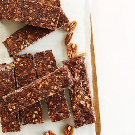 bars - healthy brownie granola bars