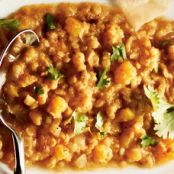 Butternut Squash Dal (Lentils)