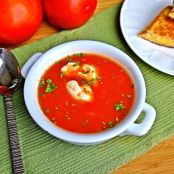 Dressed-up Tomato Soup