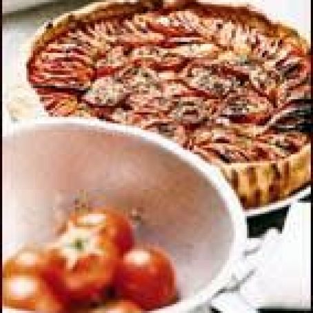 Oven Roasted Tomato Tart