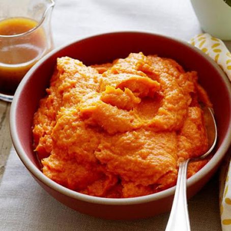 Oven-Dried Mashed Sweet Potatoes