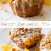 Peach Streusel Muffins