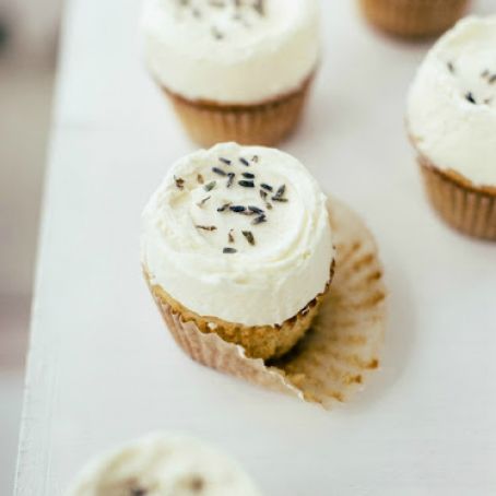 Vanilla Lavender Cupcakes
