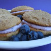 Blueberry Whoopie Pies