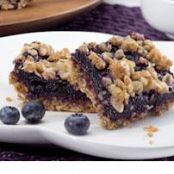 Blueberry Oatmeal Crumble Bars