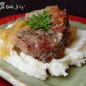 Pork Chops with Caramelized Apples and Onions