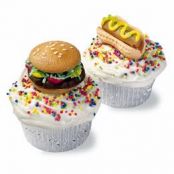 Dogs & Burgers Cupcakes
