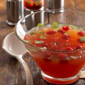Raspberry Mojito Punch