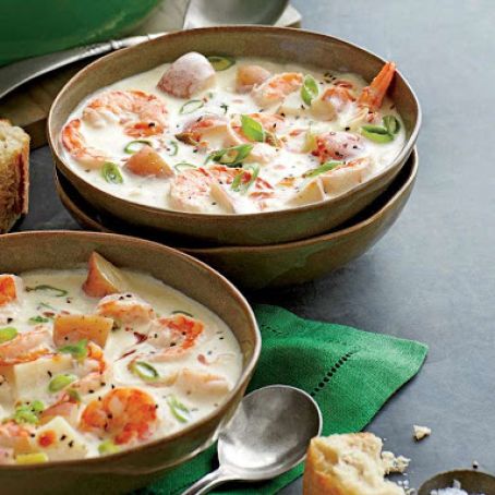 Shrimp-and-New Potato Chowder