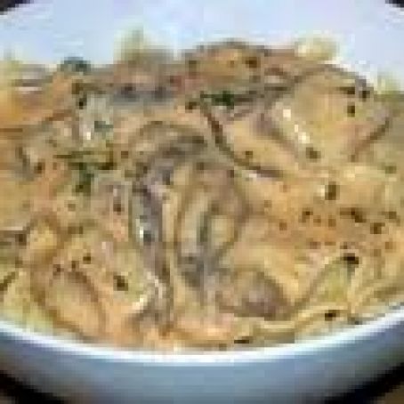 Quick Beef Strogonoff